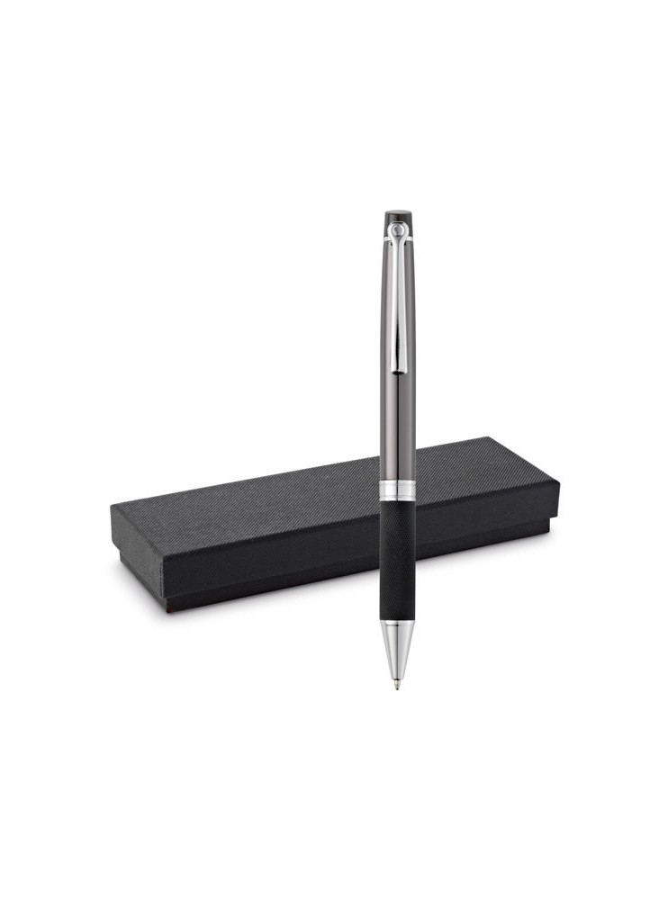 Stylo à bille dans son écrin noir promotionnel