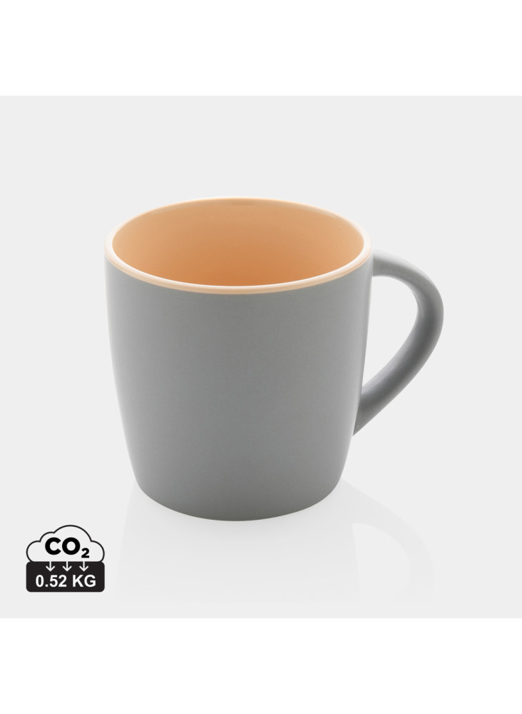 Mug 300ml en céramique avec intérieur coloré
