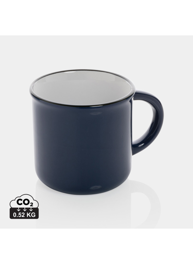 Mug 280ml vintage en céramique