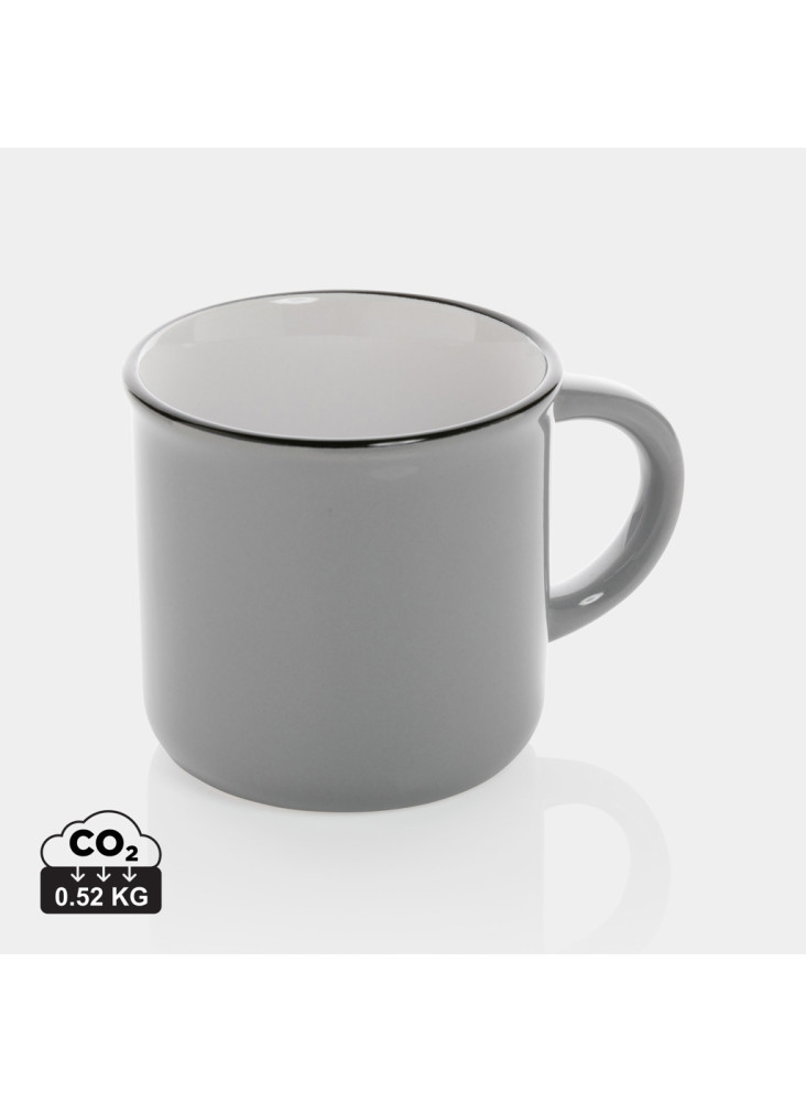 Mug 280ml vintage en céramique