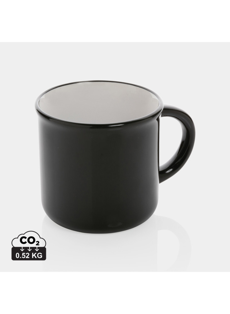 Mug 280ml vintage en céramique