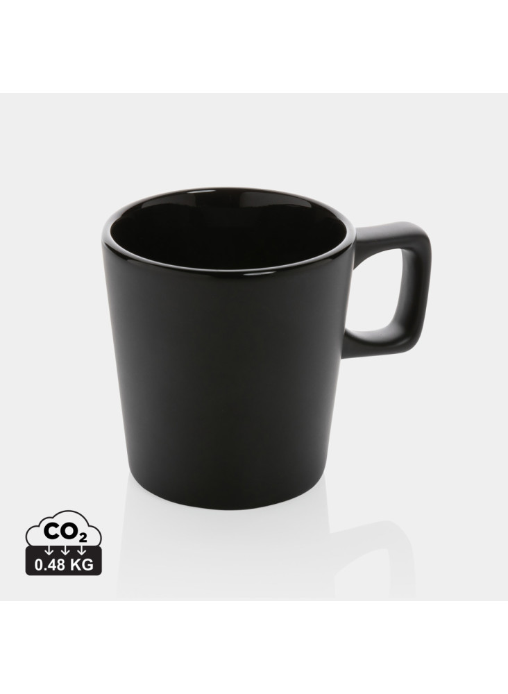 Mug 300ml en céramique au design moderne