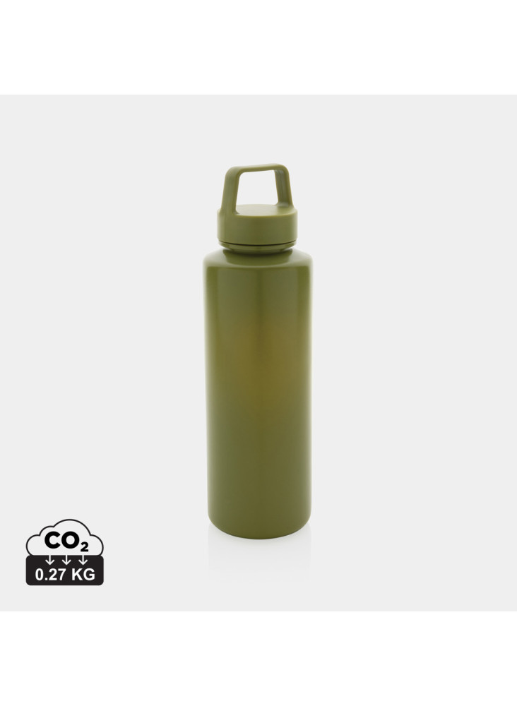 Bouteille 500ml en PP recyclé RCS et avec poignée