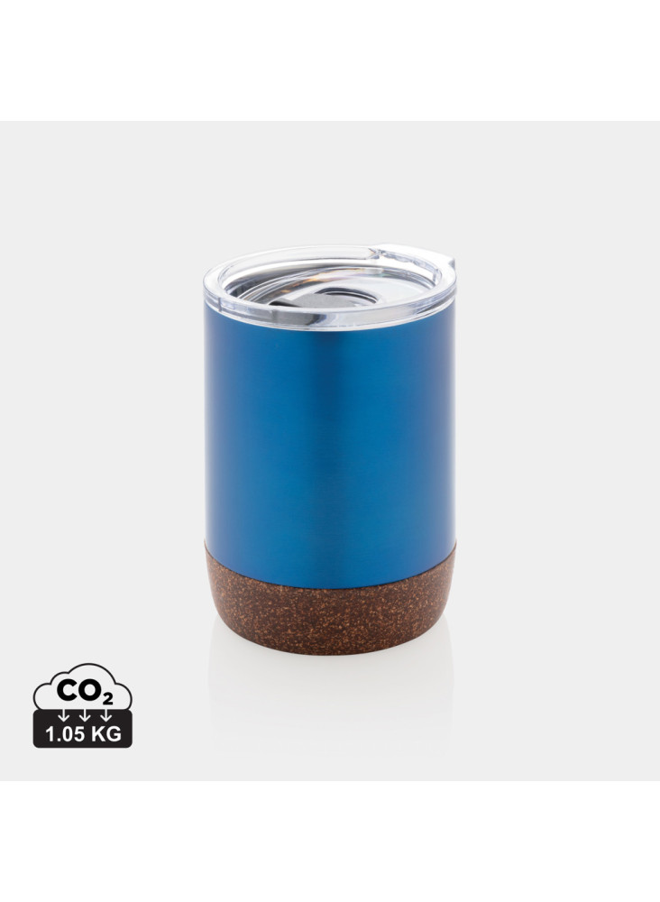 Petite tasse à café en liège et acier recyclé RCS