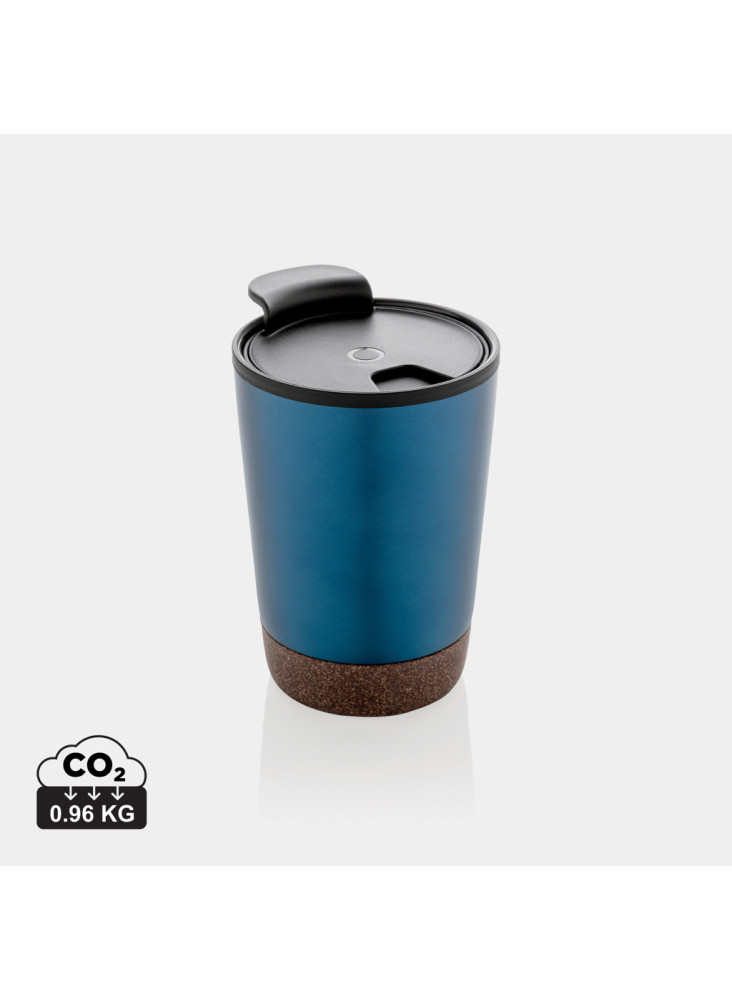 Tasse à café en liège et en acier inoxydable GRS