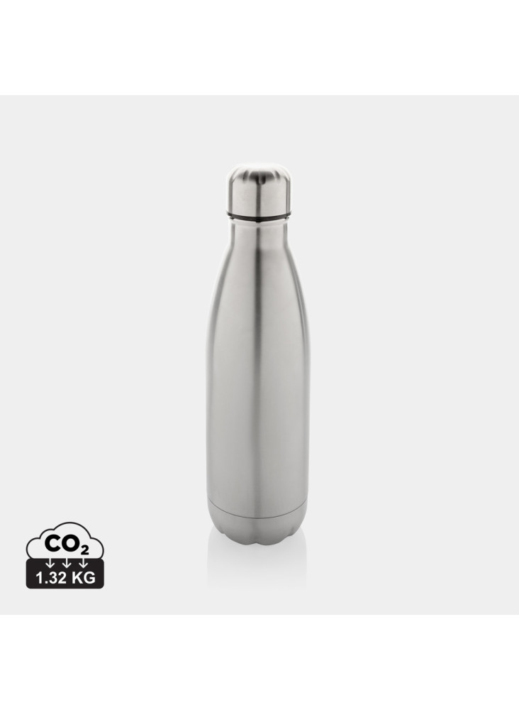 Bouteille d'eau en acier inox recyclé certifié RCS Eureka