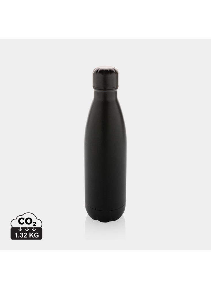 Bouteille d'eau en acier inox recyclé certifié RCS Eureka