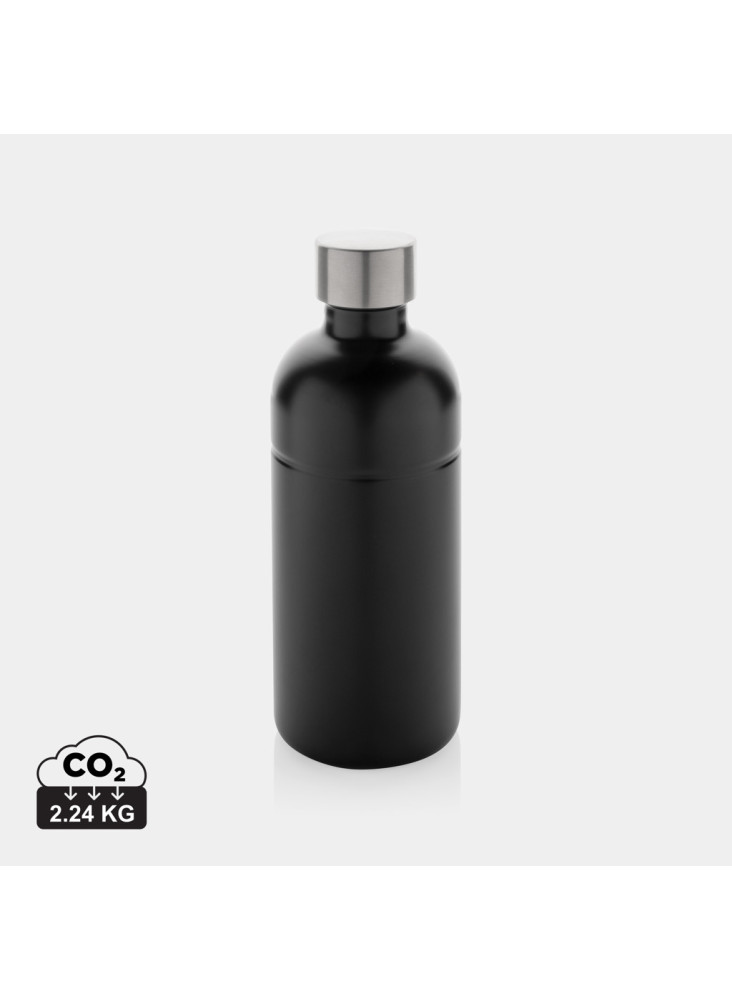 Bouteille pour boisson gazeuse en acier recyclé RCS