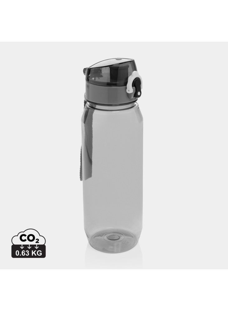 Bouteille d'eau étanche 800ml en PET recyclé RCS Yide