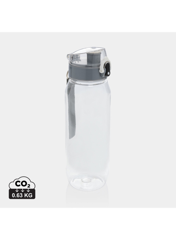 Bouteille d'eau étanche 800ml en PET recyclé RCS Yide