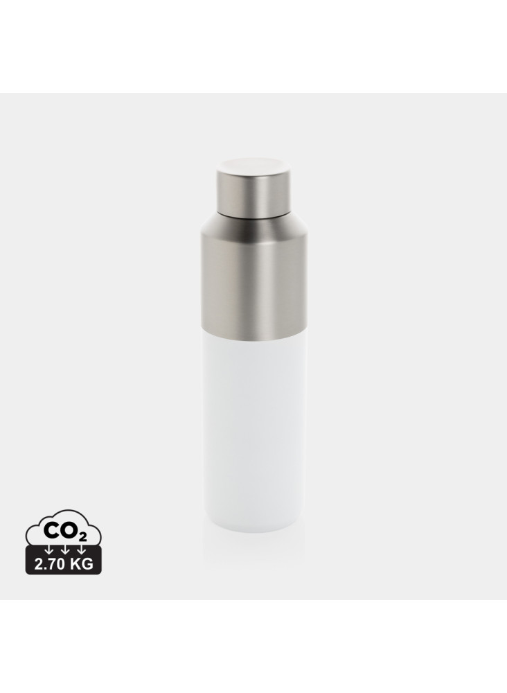 Bouteille d'eau 600ml en acier recyclé certifiée RCS Fluid
