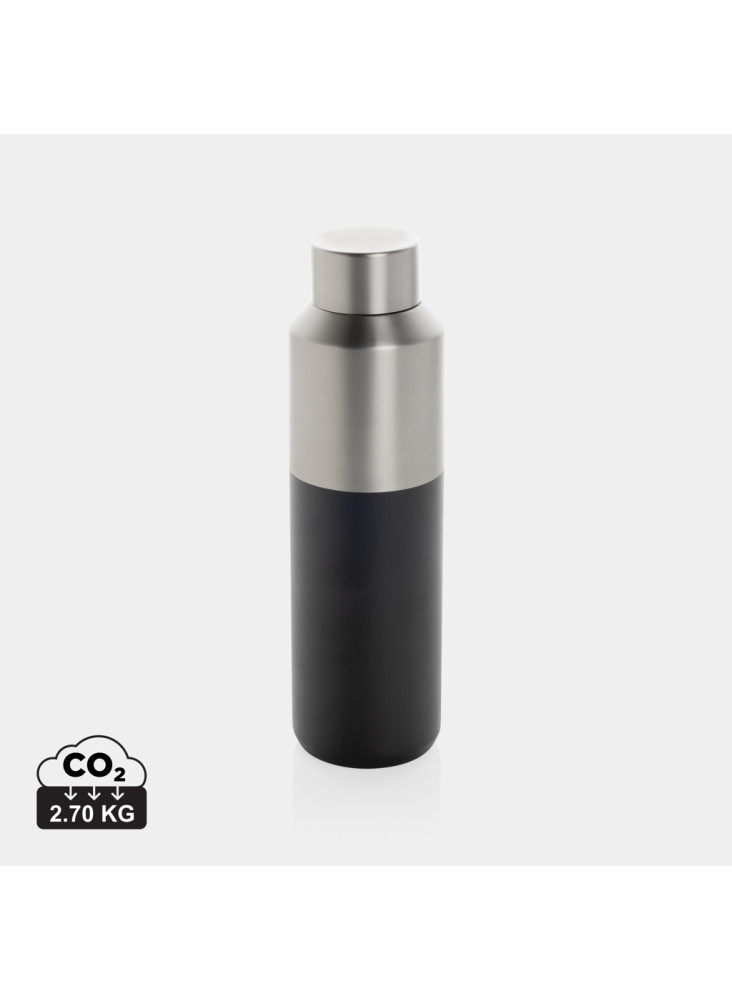 Bouteille d'eau 600ml en acier recyclé certifiée RCS Fluid