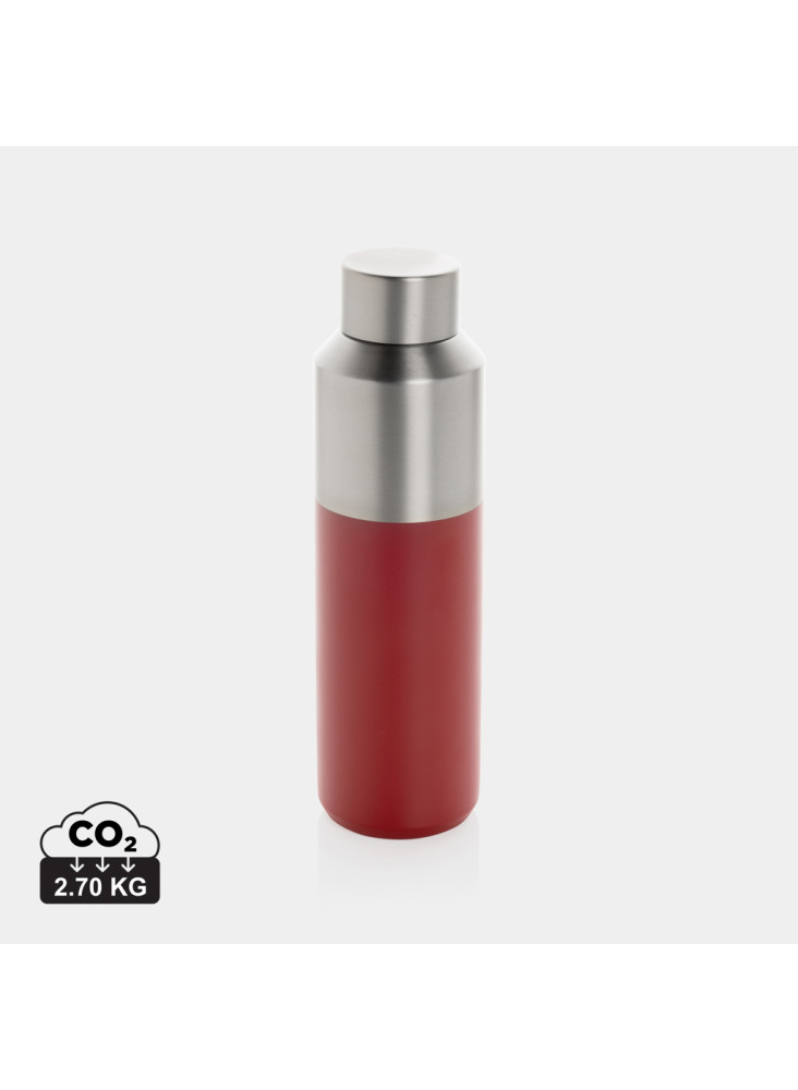 Bouteille d'eau 600ml en acier recyclé certifiée RCS Fluid