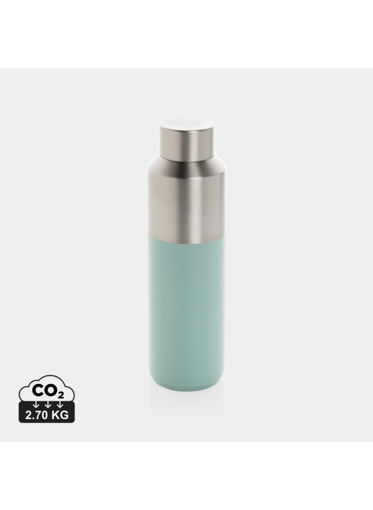 Bouteille d'eau 600ml en acier recyclé certifiée RCS Fluid