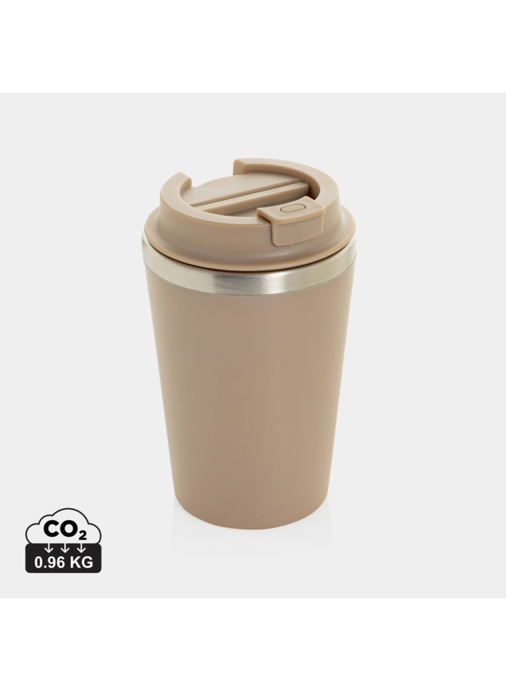 Mug 350ml à double paroi en PP recyclé RCS Java