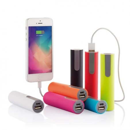 Power Bank 2200 mAh colors publicitaire