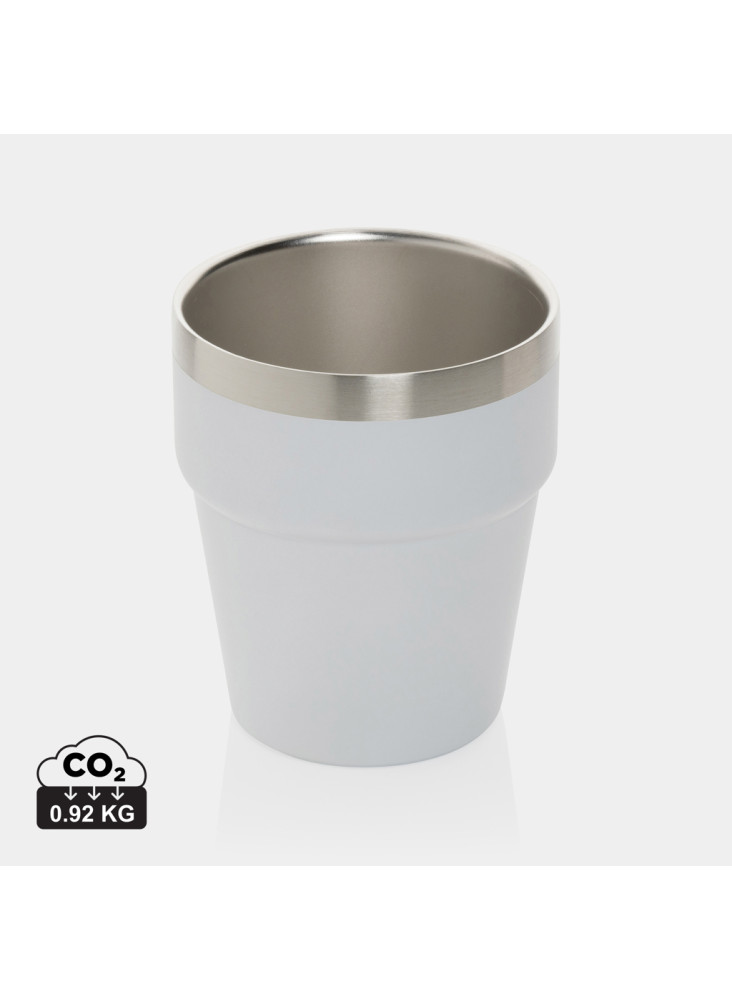 Tasse à café 300ml à double paroi en acier RCS Clark