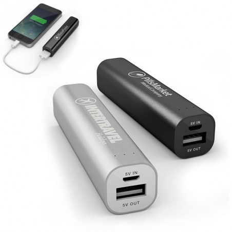 Power Bank Aluminium 2200 mAh