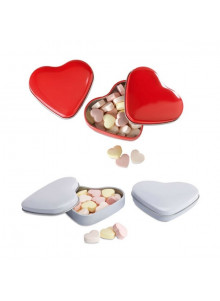 objet publicitaire - promenoch - Boîte Bonbons Coeur  - aaaSaint-Valentin