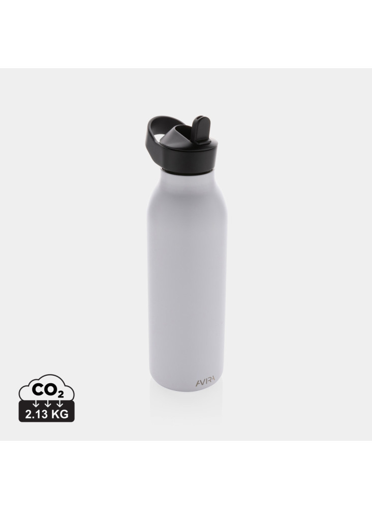 Bouteille d'eau 500ml fliptop en acier RCS Avira Ara