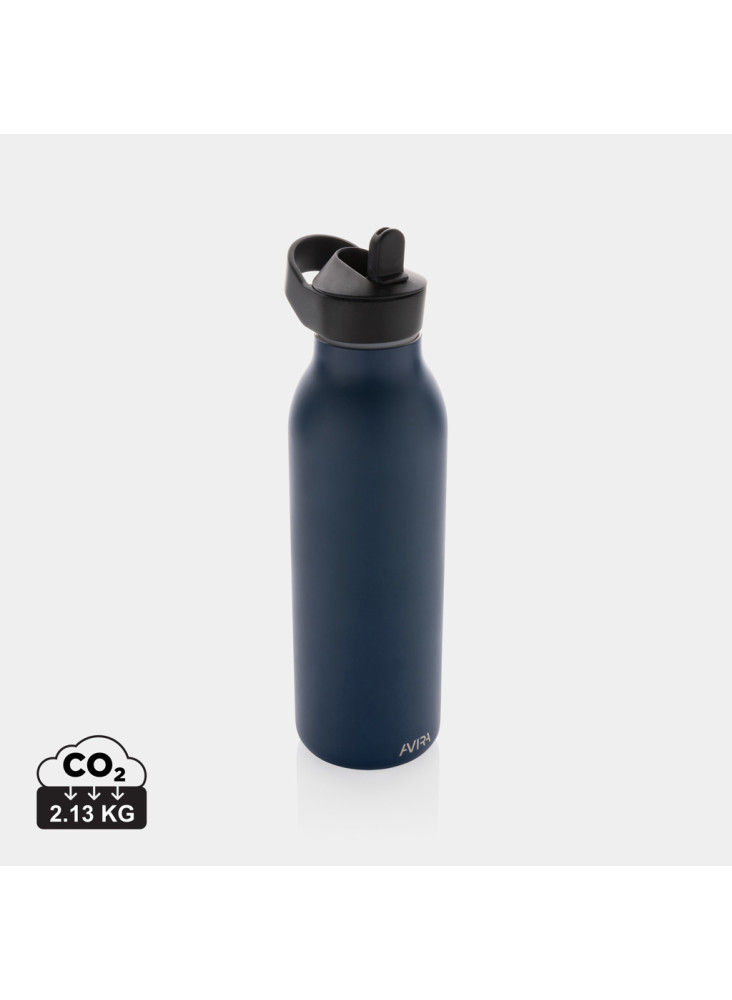 Bouteille d'eau 500ml fliptop en acier RCS Avira Ara