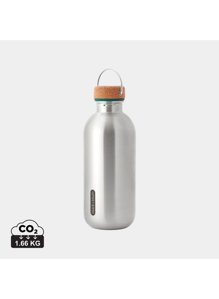 Bouteille d'eau 600ml en acier Black+Blum