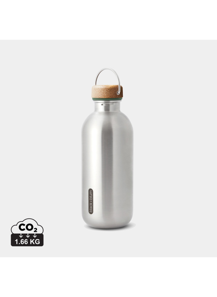 Bouteille d'eau 600ml en acier Black+Blum