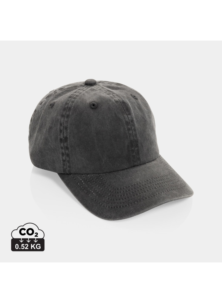 Casquette à 6 panneaux en coton sergé délavée BEAU AWARE™