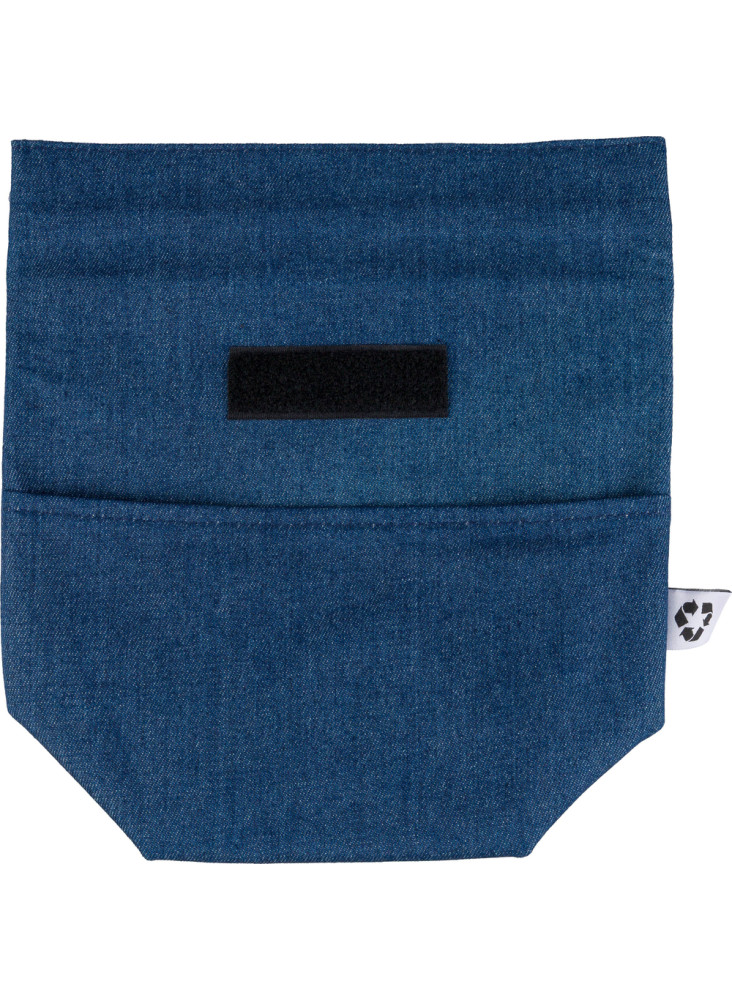 Sac isotherme Mira | Denim | Rabat roulé | 8 l