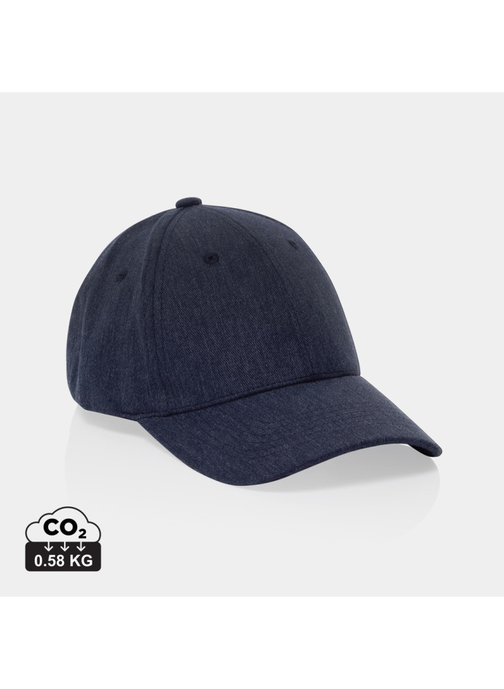 Casquette 6 panneaux 200gr chiné et recyclé AWARE™ Milo