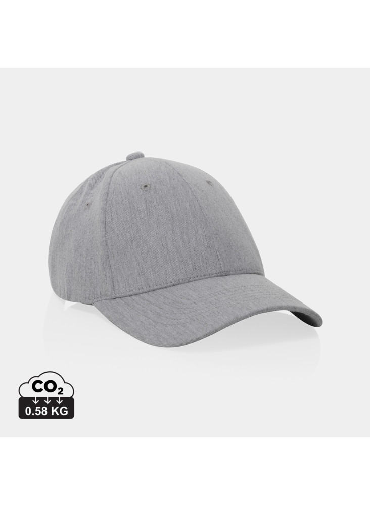 Casquette 6 panneaux 200gr chiné et recyclé AWARE™ Milo