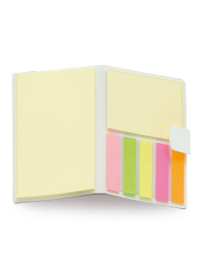 Carnet avec marques pages