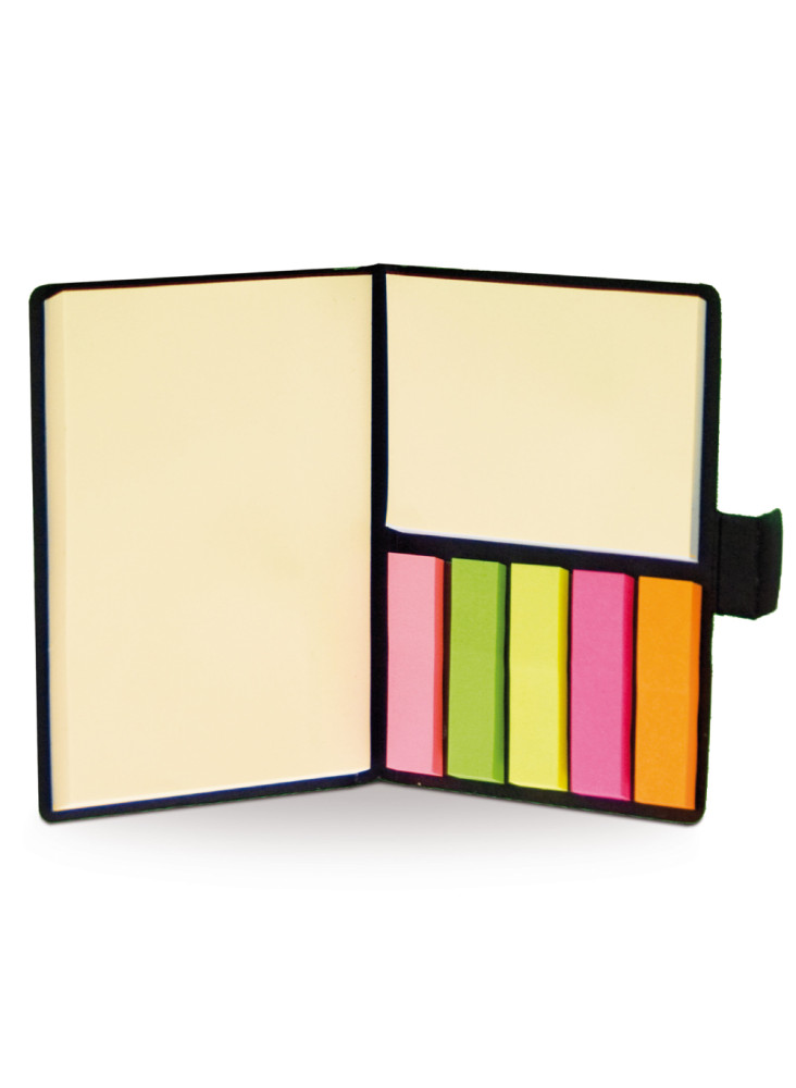 Carnet avec marques pages