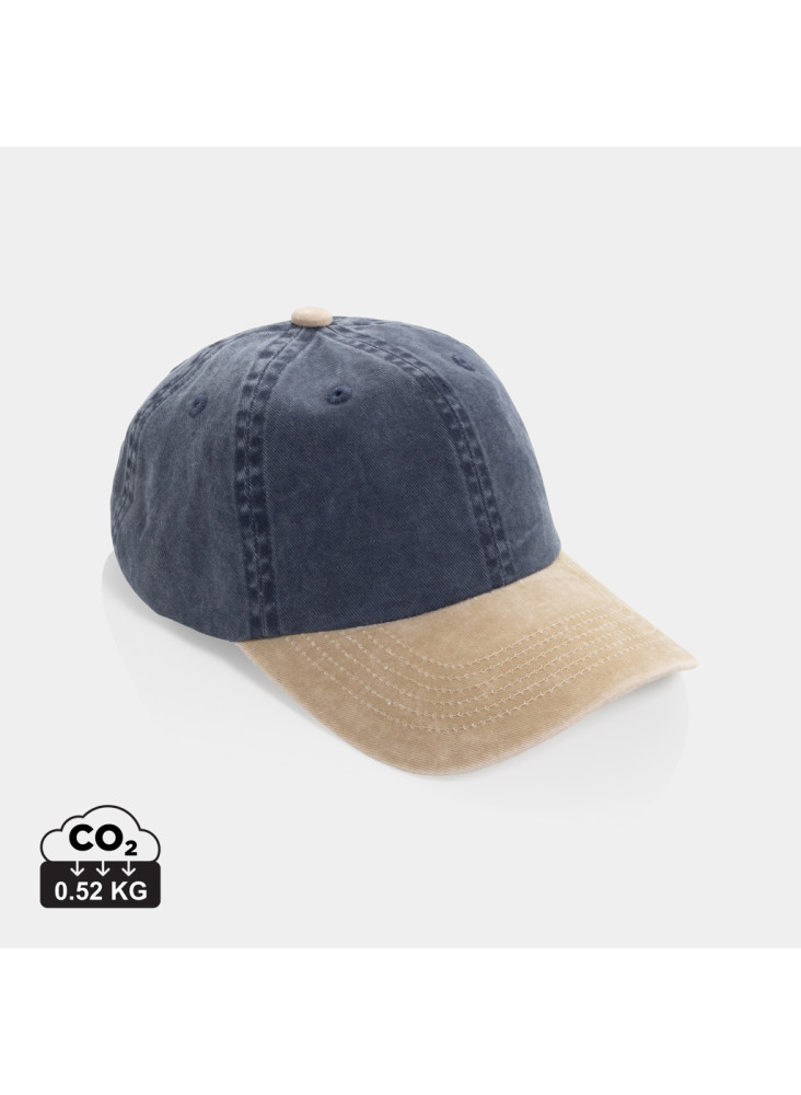 Casquette à 6 panneaux en coton sergé bicolore BEAU AWARE™