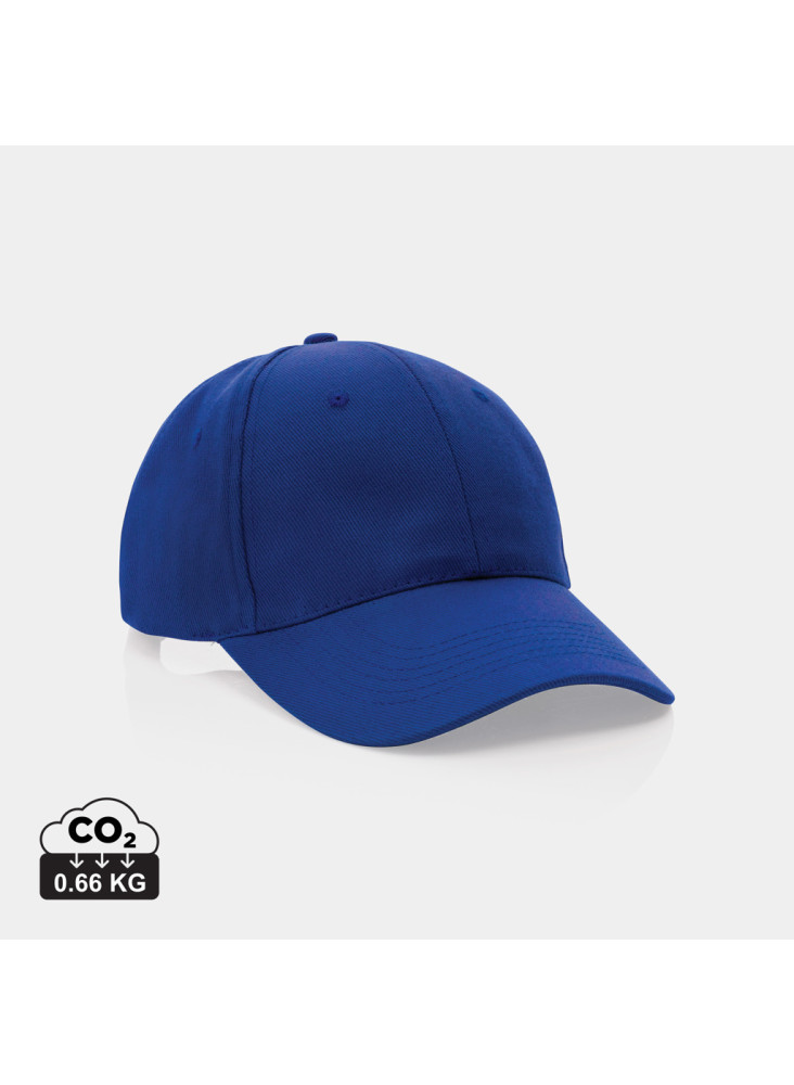 Casquette 6 panneaux en coton recyclé 280gr IMPACT