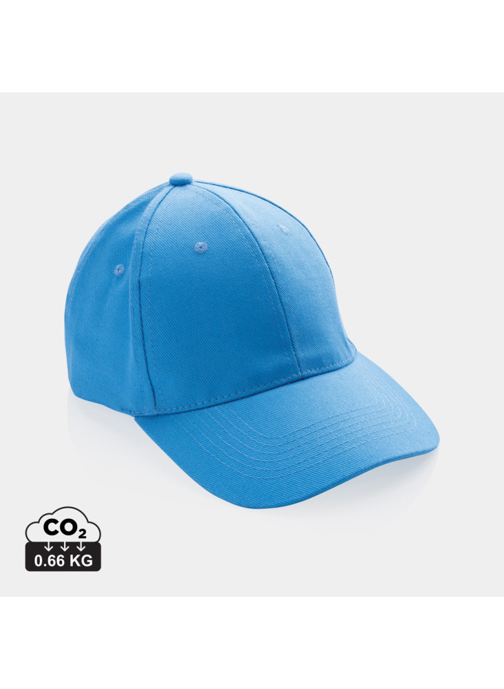 Casquette 6 panneaux en coton recyclé 280gr IMPACT