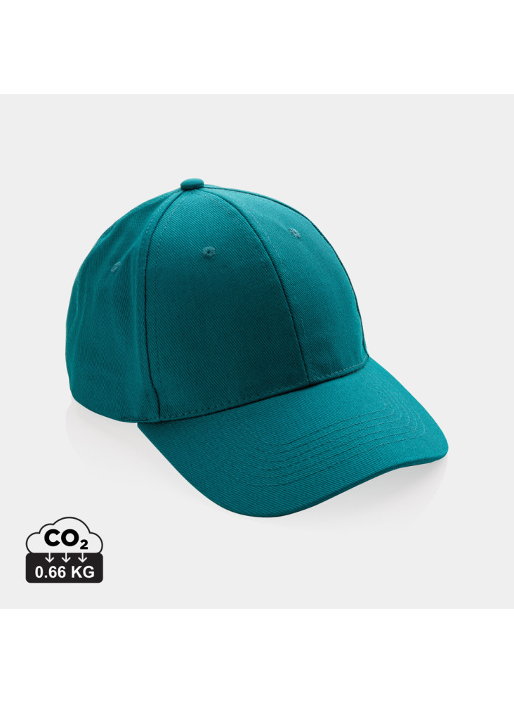 Casquette 6 panneaux en coton recyclé 280gr IMPACT