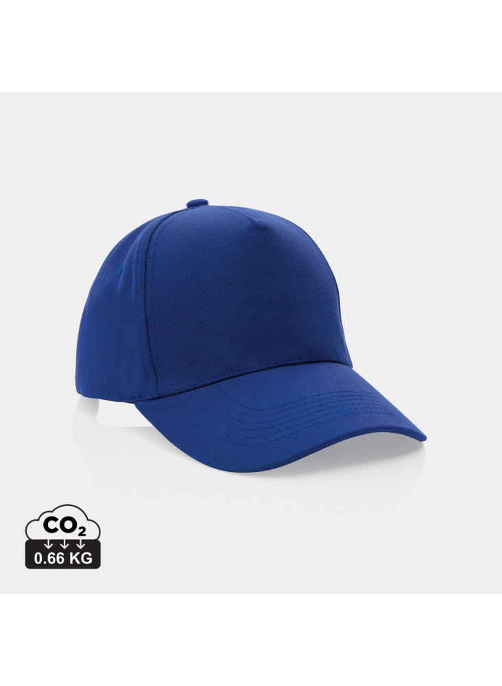 Casquette 5 panneaux en coton recyclé 280gr IMPACT