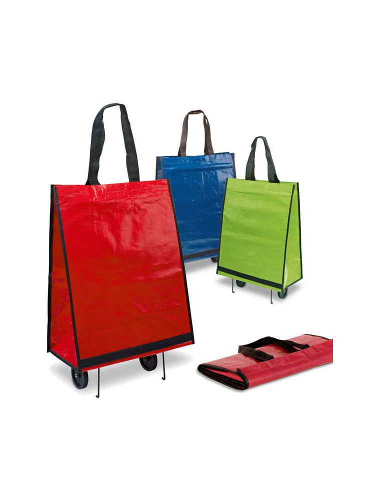 Trolley Courses Pliable Shopping   publicitaire