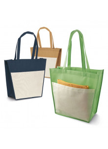 Grand Sac Shopping Xbag bicolore.