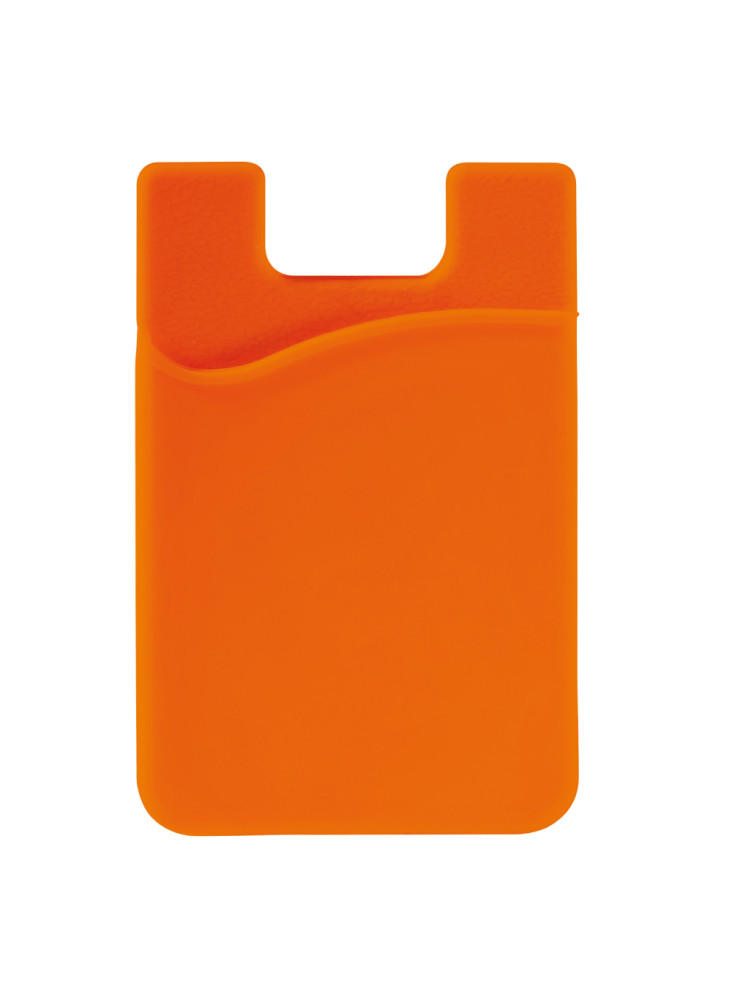 Porte-carte bancaire pour smartphone en silicone