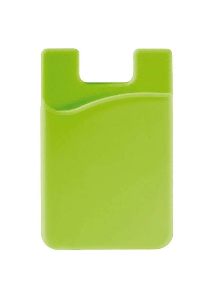 Porte-carte bancaire pour smartphone en silicone