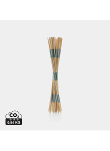 Jeu de mikado géant en bambou