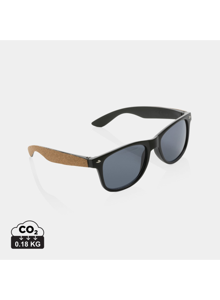 Lunettes de soleil en PC recyclé GRS avec liège
