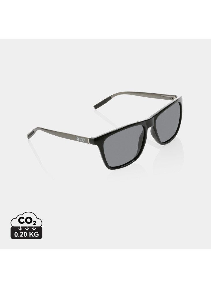 Lunettes de soleil polarisées Swiss Peak en plastique RCS