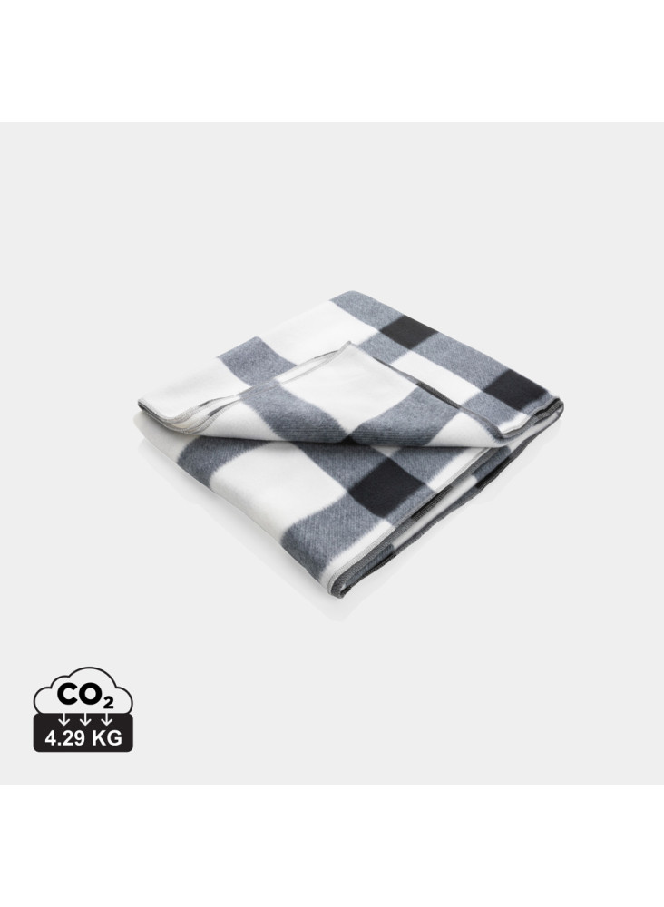 Couverture / Plaid doux à carreaux