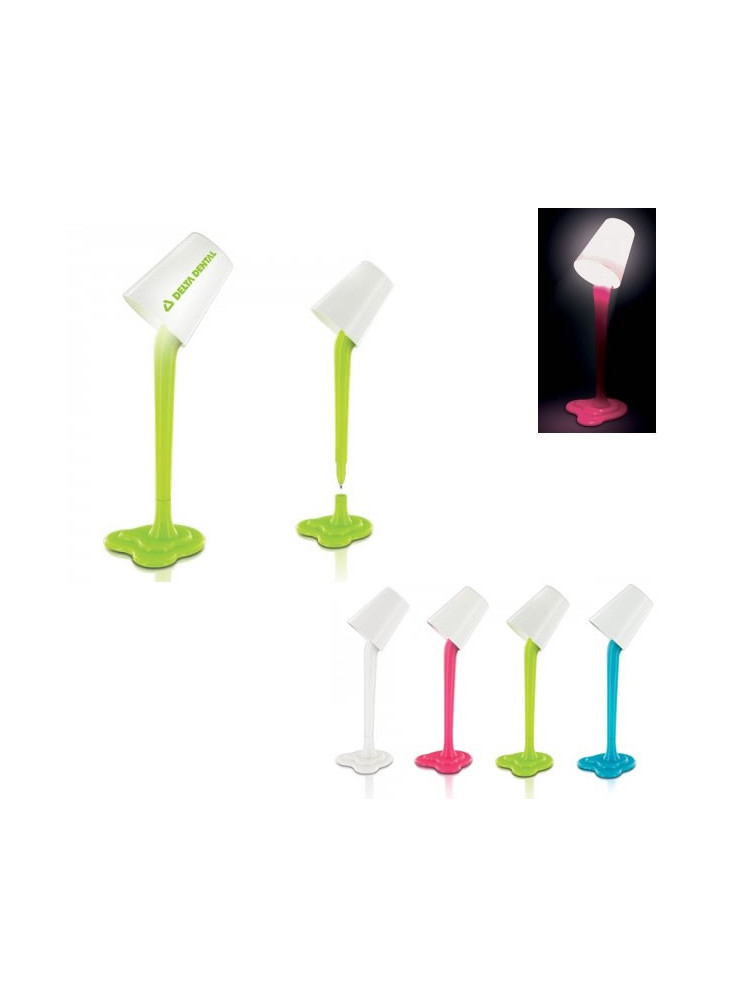Stylo Lampe + Support  publicitaire