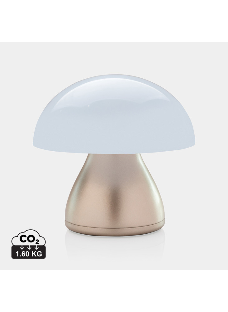 Lampe de table rechargeable par USB en plastique RCS Luming