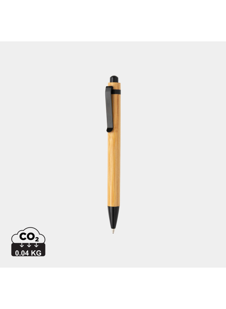 Stylo à bille en bambou