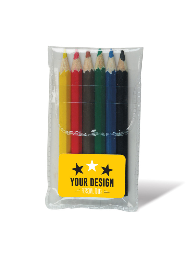 Pochette crayons de couleurs